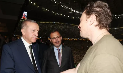 Cumhurbaşkanı Erdoğan, Elon Musk ile bir araya geldi!.