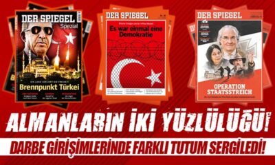 Der Spiegel’in darbe ikiyüzlülüğü! Almanya ve Türkiye’deki girişimlere farklı yaklaştı!.