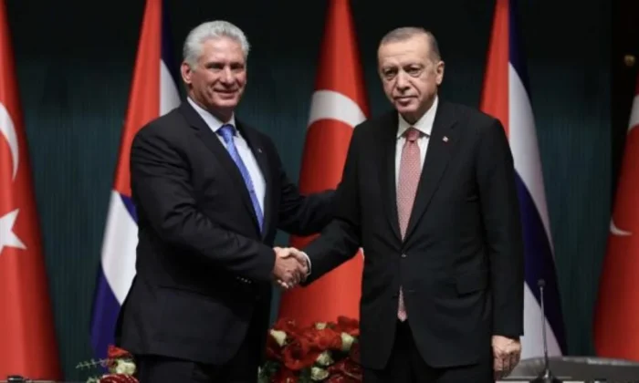 Cumhurbaşkanı Erdoğan, Küba Devlet Başkanı ile görüştü!.