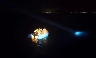 Muğla’da Türk Kara Sularına itilen 124 göçmen kurtarıldı!.