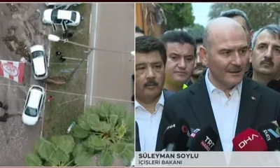 Antalya’da sel felaketi! Süleyman Soylu: “100 konutun hasar gördüğü tespit edildi!.”