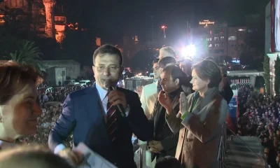İmamoğlu siyasi yasak kararından sonra Saraçhane’de konuştu!.