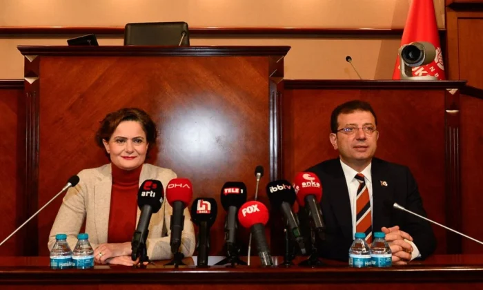 Kaftancıoğlu’ndan İmamoğlu’na destek ziyareti..