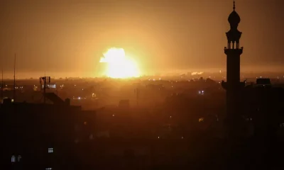 Terörist İsrail’den Gazze’ye hava saldırısı..