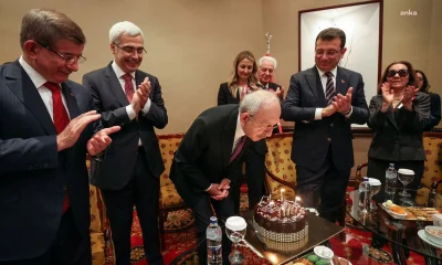 Davutoğlu ve İmamoğlu’ndan Kılıçdaroğlu’na doğum günü sürprizi..