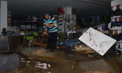 Antalya’da sağanak yağış felakete dönüştü!.