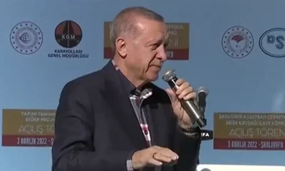 Şanlıurfa’da toplu açılış töreni.. Cumhurbaşkanı Erdoğan açıklama yapıyor!. (canlı yayın)