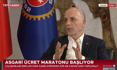 TÜRK-İŞ: “Asgari ücrette kırmızı çizgimiz 7 bin 785 lira..”