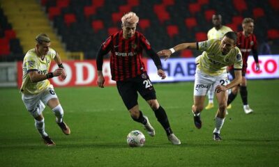 Fenerbahçe deplasmanda Gaziantep FK’yı 2-1 mağlup etti!.