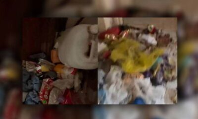 Bir çöp ev vakası daha! 3 çocuk çıplak halde bulundu!.