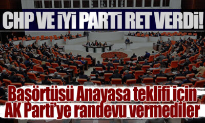 CHP ve İyi Parti, AK Parti’nin Anayasa ziyaretini reddetti!.
