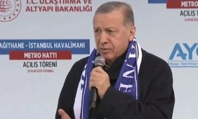 Cumhurbaşkanı Erdoğan’dan Kanal İstanbul mesajı..