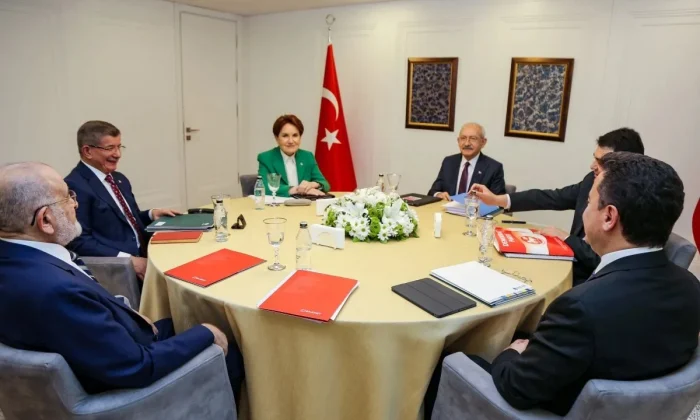 Altılı masada dört parti ortak aday üzerinde anlaştı!.
