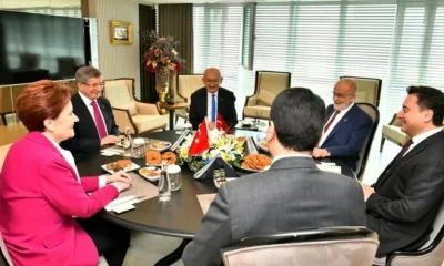 11. kez toplanan altılı masa, Erdoğan’ın adaylığının kabul edilmemesi konusunda anlaştı!.
