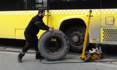 İstanbul’un İmamoğlu’yla imtihanı! İETT seyir halindeyken tekerleği fırladı!.