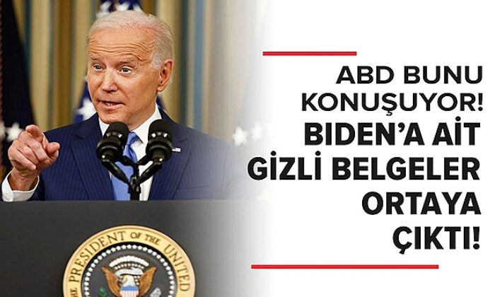 ABD Başkanı Biden’ın ofisinden gizli belgeler çıktı!.