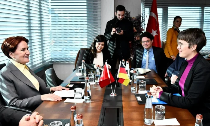 Meral Akşener, Alman heyetle görüştü!.