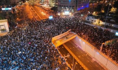 Tel Aviv karıştı! Terörist Netanyahu’ya karşı protestolar sürüyor!.