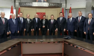 Kılıçdaroğlu’nu destekleyen büyükşehir belediye başkanları..