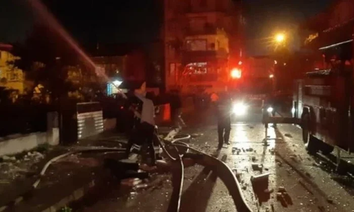 Kocaeli’de doğalgaz patlaması! 2’si ağır 5 yaralı..