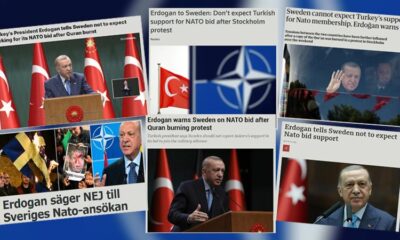 Cumhurbaşkanı Erdoğan’ın İsveç sözleri dünya basınında..
