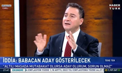 Ali Babacan’dan adaylık sinyali..