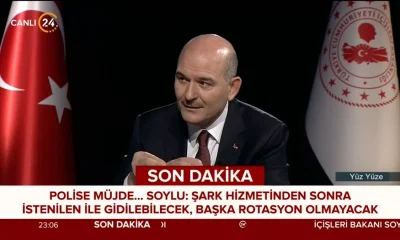 Süleyman Soylu: “Polislerin iki şark hizmetini bire düşürebiliriz!.”