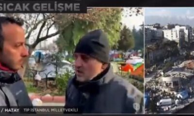 TİP’li Ahmet Şık deprem bölgesinden devlet düşmanlığı çağrısı yaptı!.