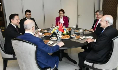 Altılı masa adayını seçim tarihi netleşirse açıklayacakmış!.