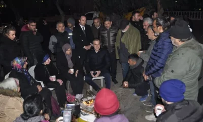 Ömer Çelik, Adana’da depremzedeleri ziyaret etti!.