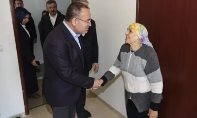 Bekir Bozdağ depremzedelere söz verdi! “1 yıl içerisinde evleriniz yapılacak!.”