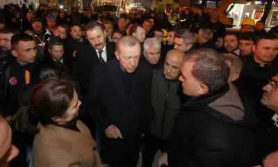 Cumhurbaşkanı Erdoğan, depremden etkilenen bölgelerde incelemelerini sürdürüyor!.