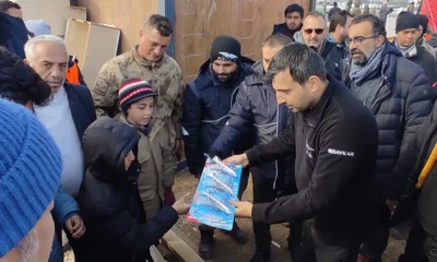 Selçuk Bayraktar, TÜ’nün Elbistan’daki destek merkezini ziyaret etti!.