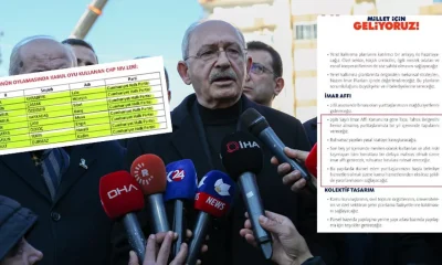 Kılıçdaroğlu’nun imar affı üzerinden yaptığı algı operasyonu boş çıktı!.