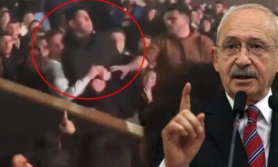 Kılıçdaroğlu konuşurken “aday olma” diye bağıran genç, partililer tarafından darp edildi!.