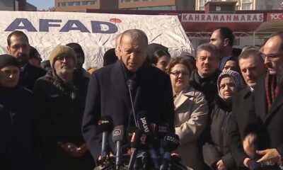 Cumhurbaşkanı Erdoğan deprem bölgesinde! “Bütün imkanlarımızı seferber ettik!.”