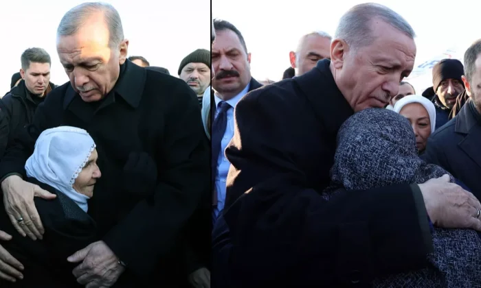 Cumhurbaşkanı Erdoğan, depremden etkilenen Malatya’da çadır kenti ziyaret etti!.