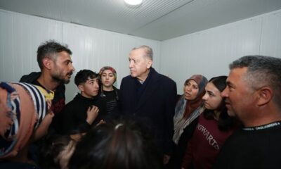 Cumhurbaşkanı Erdoğan, Malatya’daki konteyner kenti ziyaret etti!.