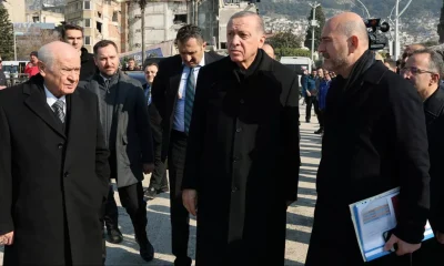 Cumhurbaşkanı Erdoğan ve Bahçeli bugün de deprem bölgesine gidiyor!.