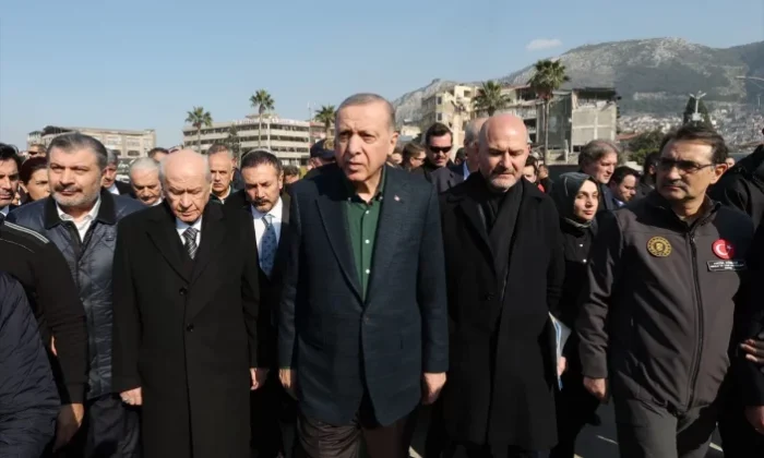 Cumhurbaşkanı Erdoğan ve Devlet Bahçeli Hatay’da..