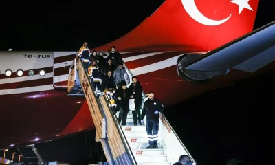 Cumhurbaşkanlığına ait özel uçak 14 yaralıyı daha Ankara’ya ulaştırdı!.