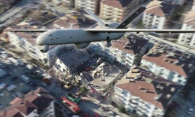 İHA’lar enkazlarda hırsızlık yapan şerefsizleri tespit etti!.