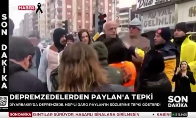 Depremzede vatandaştan HDP’li Paylan’a tokat gibi sözler! “Diyarbakır’ın çöpü olamazsınız, bize devlet bakıyor!.”
