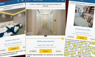 Depremzedeler için binlerce ücretsiz ev ilana çıktı!.