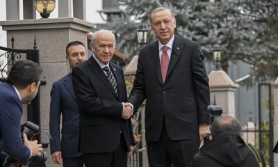 Devlet Bahçeli, Cumhurbaşkanı Erdoğan’ı konutunda ağırladı!.