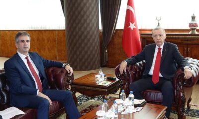 Cumhurbaşkanı Erdoğan İsrail Dışişleri Bakanı Eli Cohen’i kabul etti!.