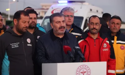 Fahrettin Koca’dan deprem bölgesindeki çalışmalara ilişkin açıklama..