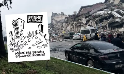 Aşağılık Fransız dergisinin iğrenç karikatürüne Türkiye’den cevap! “Nefretinizde boğulun!.”
