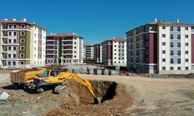 Gaziantep’te konutların yapımına başlandı, 7 ayda tamamlanacak!.