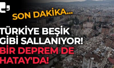Hatay’da 5,1 büyüklüğünde deprem!.